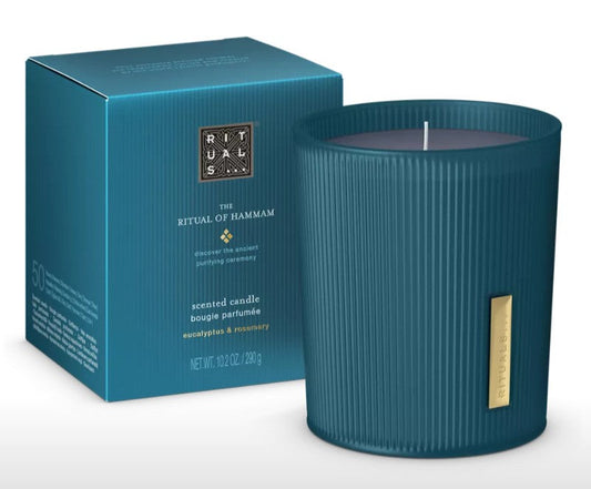 RITUALS Hammam Scented Candle - Rosemary and Eucalyptus - Up to 50 Hours Burn Time