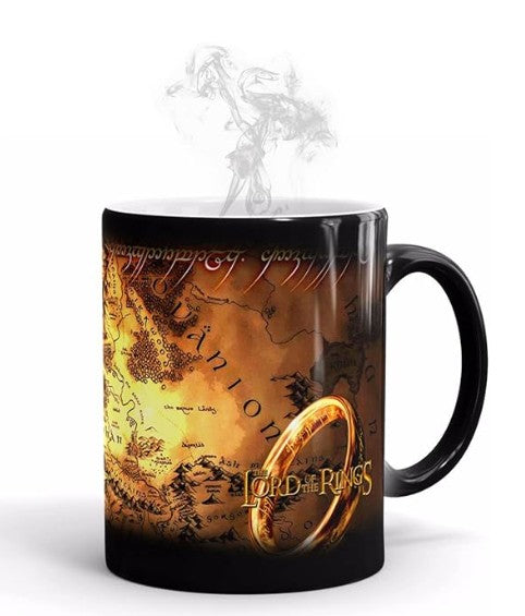 The Lord of the Rings Heat Sensitive Magic Mug - Colour Changing Coffee Cup - 350ml (12 oz)
