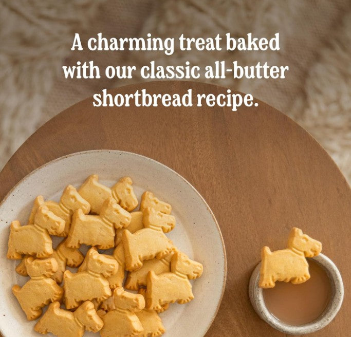 Walkers Rocking Scottie Tin - Scottish Terrier Shaped Shortbread - 220g