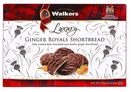 Walkers Luxus-Shortbread mit Ingwer - 150 g
