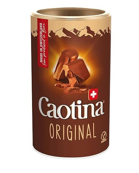 Caotina Original Trinkschokolade – Schweizer Kakaopulver mit echter Schokolade – 500 g
