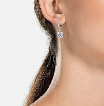 Swarovski Una Angelic Ohrringe Weihnachtsgeschenkbox – mit Glücksbringer „Positiver Freund“ und LINDOR Präsent Milch Klassik