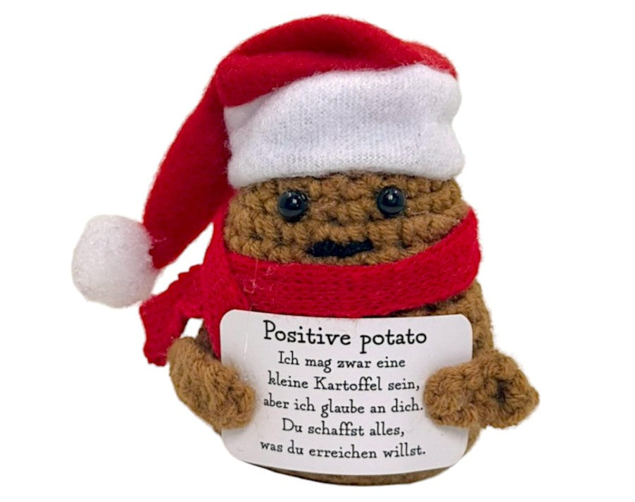 Swarovski Una Angelic Ohrringe Weihnachtsgeschenkbox – mit Glücksbringer „Positiver Freund“ und LINDOR Präsent Milch Klassik