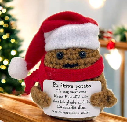 Swarovski Una Angelic Ohrringe Weihnachtsgeschenkbox – mit Glücksbringer „Positiver Freund“ und LINDOR Präsent Milch Klassik