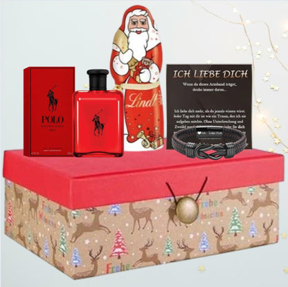 Luxuriöse Weihnachtsgeschenkbox – „Ich liebe dich“-Geschenk für diesen besonderen Mann