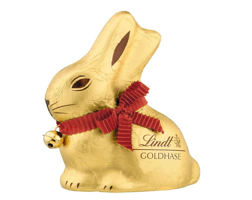 Lindt Schokoladengoldhase – Premium-Vollmilchschokolade Osterhase 100 g