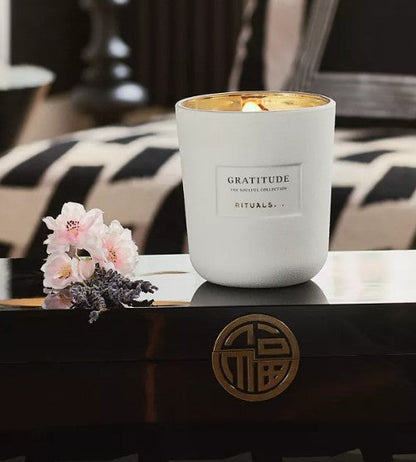 Rituals Luxury Gratitude Candle with Wooden Wick