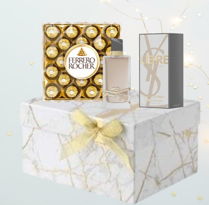 Luxury Gift Box - YSL Libre & Ferrero Rocher