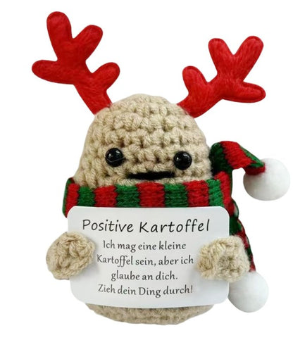 Premium-Weihnachtsgeschenkbox – Swarovski-Ohrringe, Weihnachtsmarkt-Pralinés und festliche Umarmung