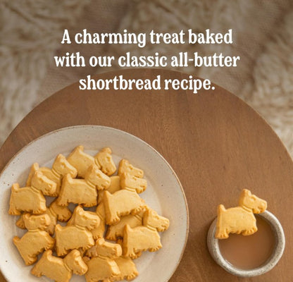 Swarovski-Schwanenhalskette – Geschenk für Oma – mit herzförmiger Acrylverzierung und Walkers Shortbread-Dose