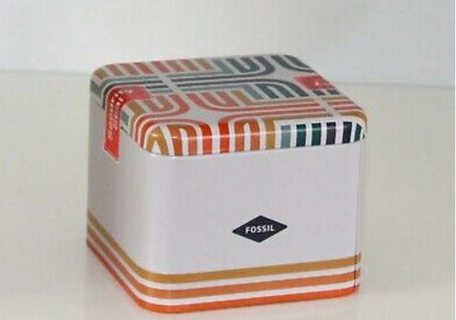 Weihnachtsgeschenkbox für Lehrer – „Danke“-Armband von FOSSIL &amp; Herzschild