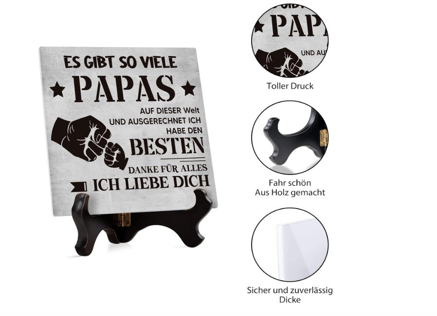 Premium-Weihnachtsgeschenkbox – HUGO-Uhr &amp; Papa-Geschenkset