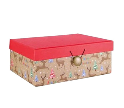 Weihnachtsgeschenkbox für Lehrer – Fossilienarmband, Acrylplakette &amp; Gourmet-Leckereien