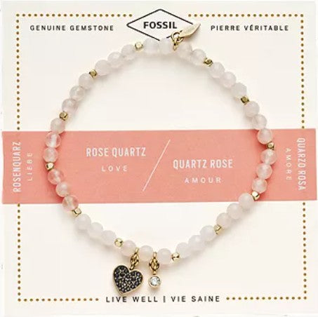 Luxuriöse Weihnachtsgeschenkbox – Fossil-Armband &amp; Premium-Leckereien für Sie