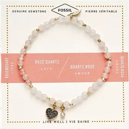Luxuriöse Weihnachtsgeschenkbox – Fossil-Armband &amp; Premium-Leckereien für Sie