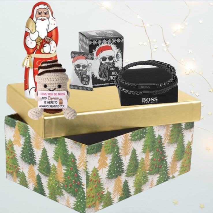 Christmas Gift Box for Men - 'You're The Boss' Edition with Positive Vibes