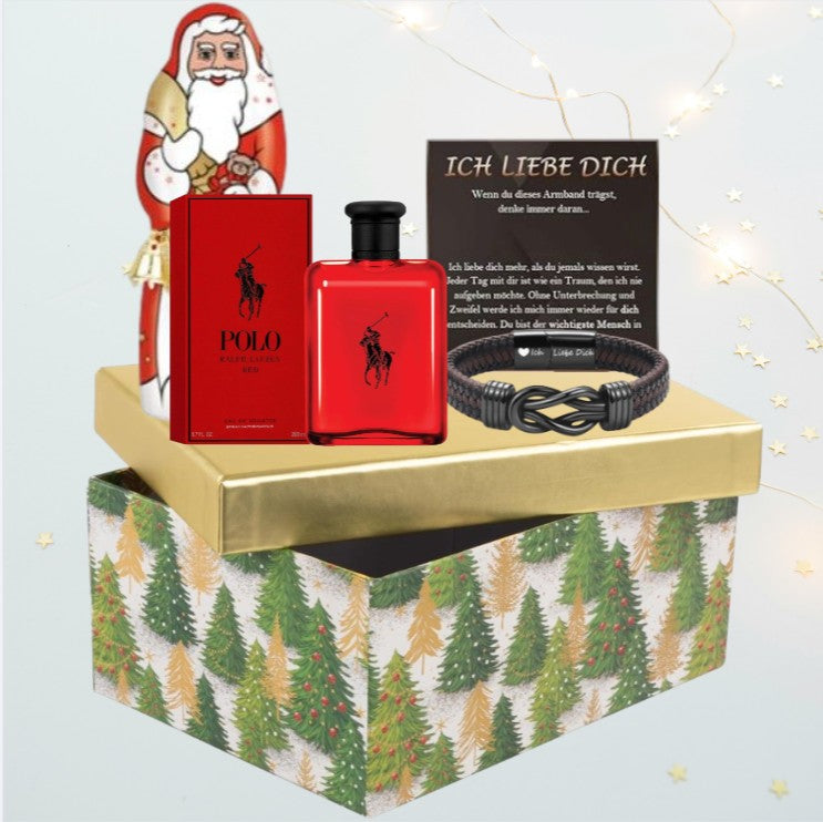 Luxuriöse Weihnachtsgeschenkbox – „Ich liebe dich“-Geschenk für diesen besonderen Mann