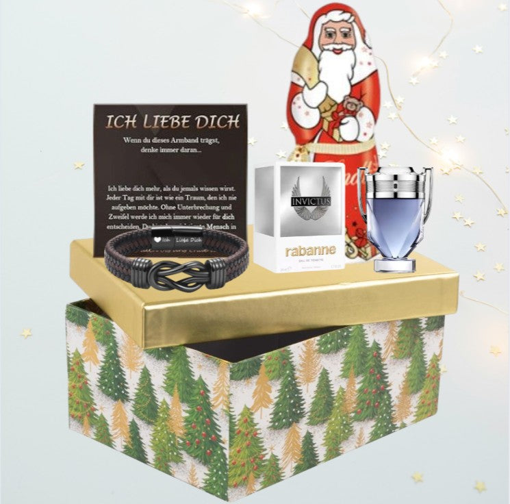 Luxury Christmas Gift Box - 'I Love You' Gift for The Man of Your Life