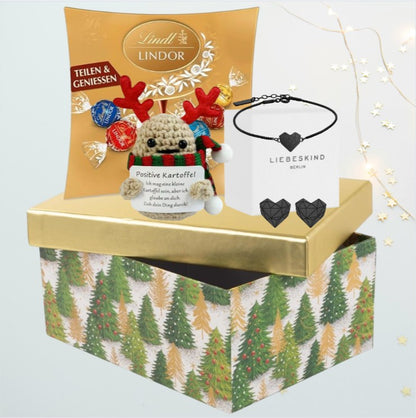 Herzliche Weihnachtsgeschenkbox – LIEBESKIND BERLIN Herz-Schmuckset