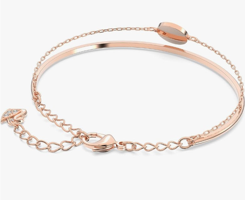 Swarovski Remix Charm-Armband-Weihnachtsgeschenkbox – mit handgefertigten Häkelherzen und Lindt Goldpralinen