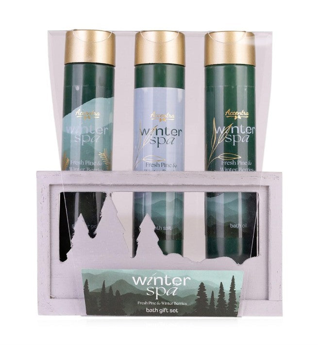 Weihnachtsgeschenkbox für Lehrer – Acrylplakette, Winter-Wellness-Set &amp; Pralinen