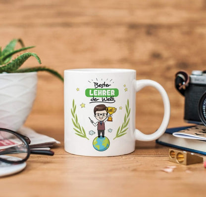 Weihnachtsgeschenkbox für Lehrer – Superlehrer-Tasse &amp; Leckereien