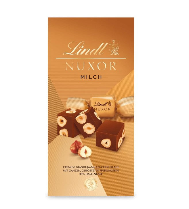 Lindt Nuxor Ganze Haselnüsse in Milchschokolade 103 g