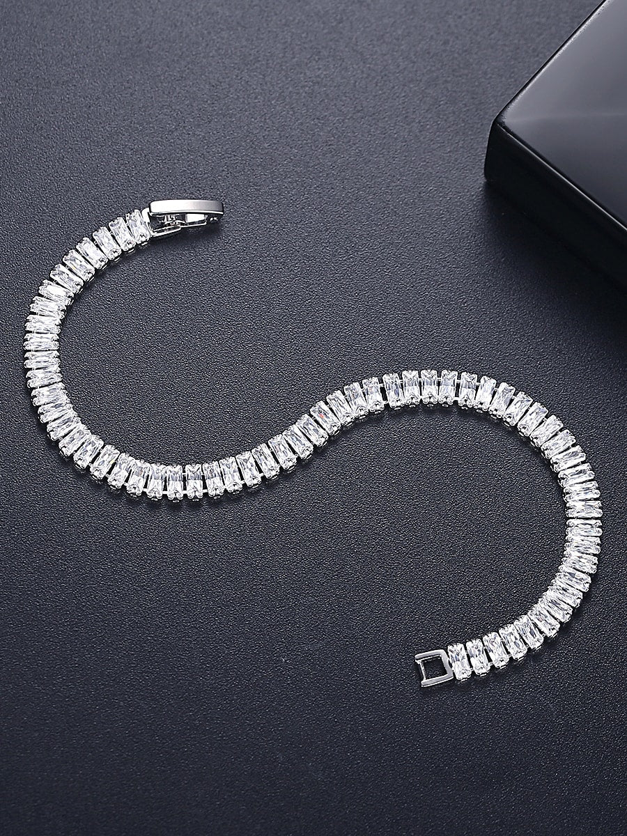 Elegant Tennis Bracelet -  Dazzle with Every Moment