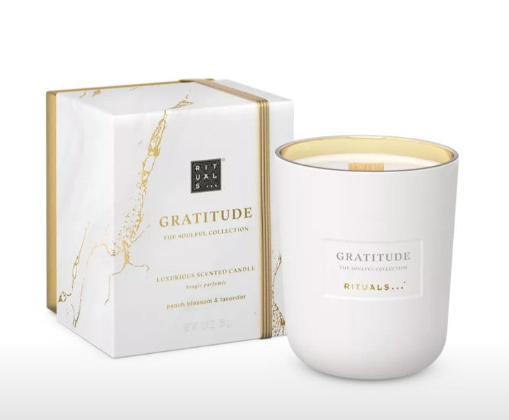 Rituals Luxury Gratitude Candle with Wooden Wick