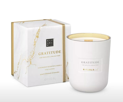 Rituals Luxury Gratitude Candle with Wooden Wick