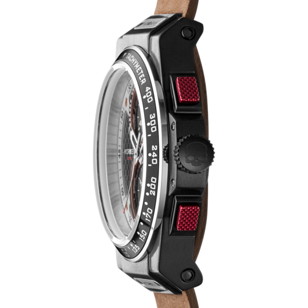 Otto Chrono Black Duo Nato -  Italian-Inspired Chronograph Elegance