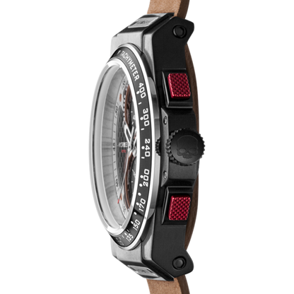 Otto Chrono Black Duo Nato -  Italian-Inspired Chronograph Elegance