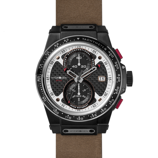 Otto Chrono Black Duo Nato -  Italian-Inspired Chronograph Elegance