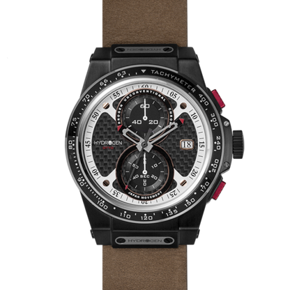 Otto Chrono Black Duo Nato -  Italian-Inspired Chronograph Elegance