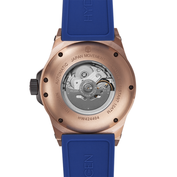 Vento Blue Rose Gold — Bold Sports Design with Racing Blue Flair