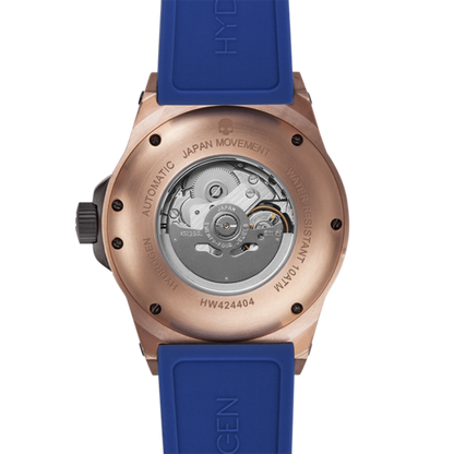 Vento Blue Rose Gold — Bold Sports Design with Racing Blue Flair