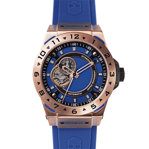 Vento Blue Rose Gold — Bold Sports Design with Racing Blue Flair